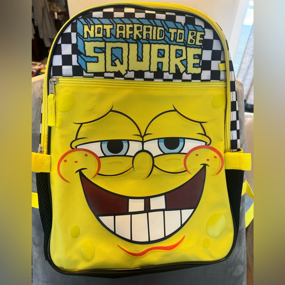 Nickelodeon SpongeBob SquarePants Backpack - Yellow and Black